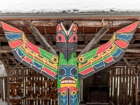 Québec, Wendake, Site Traditionnel Huron Onhoüa Chetek8e
